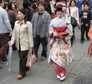geisha kyoto japan